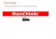 SanDisk SSD Dashboard - transfer speed MB/s (megabytes per second) and transfer IOPS (I/O operation