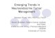Emerging Trends in Neuroendocrine Tumor Management .Emerging Trends in Neuroendocrine Tumor Management