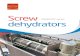 Screw dehydrators - Ekoton dehydrators EKOTON INDUSTRIAL GROUP EKOTON Industrial Group is a leading manufacturer of equipment for wastewa-ter treatment. EKOTON Industrial Group focuses