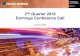 2nd Quarter 2018 Earnings Conference Call .PT Indonesia Asahan Aluminium (Persero) (Inalum) and Rio