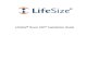 LifeSize Room 220TM Installation Guide - web. 6 LifeSize Room 220 Installation Guide Initial Configuration