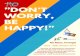 ”DON’T WORRY, HAPPY!” - SALTO-YOUTH .Introduction of the seminar “Don’t worry, be happy”;