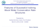 Features of Successful Inclining Block Water Conservation Rate Structures