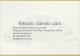 Electric classic cars(ecarmas international)