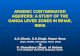 ARSENIC CONTAMINATED AQUIFERS: A STUDY OF THE A Ghosh.pdf contaminated aquifers in Bihar, tapped for