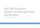 JHU HR Analytics Headcount/Assignment Dashboard JHU Headcount Dashboard The Headcount Dashboard defaults