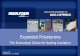 Expanded Polystyrene - Insulfoam Learning Objectives o Define and understand how Expanded Polystyrene