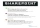 SHAREPOINT - SharePoint Server 2007 qPlanning and architecture for Office SharePoint Server 2007 8 SharePoint