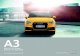 Audi A3 / S3 3-door - cms. A3 Audi A3 / S3 3-door Audi A3 / S3 Sportback Price and options list