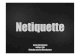 Netiquette- short introduction