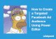 How to Create a Targeted Facebook Ad Audience Using Power Editor
