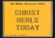 30 Bible Reasons Why Christ Heals Today - Gordon Lindsay
