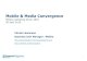 Mobile Media & Convergence