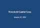 Threshold Capital Corp Jan 2012 Presentation (For 2011)