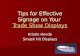 Tips for effective signage on your trade show displays