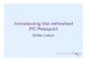 5 refreshed PC Passport [Read-Only] PC Passport (Intermediate) unitsPC Passport (Intermediate) units