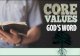 Living Word Core Values: God's Word