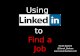 Using LinkedIn to Find a Job